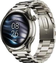 Noise Mettle 1.4 inch display, Stainless Steel finish with Metal Strap, Bluetooth Calling Smartwatch