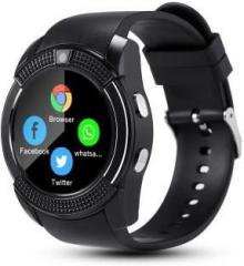 Oxhox Compatible with 4G SmartPhone Black Smartwatch