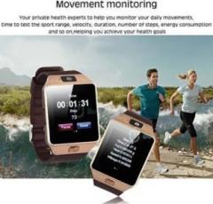 Oxhox EC111 with SIM and 32 GB Memory Card Slot and Fitness Smartwatch Beige Smartwatch