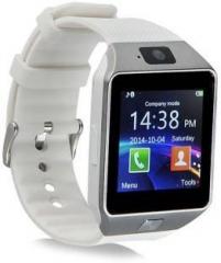 Padraig Bluetooth Smart Watch Dz09 Compatible With All 3G, 4G Phone With Camera And Sim Card Supports White Smartwatch