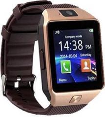 Piqancy DZ09 Gold phone Black Smartwatch