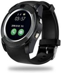 Riz Pop V8 4G Smart Notifier Health Black Smartwatch