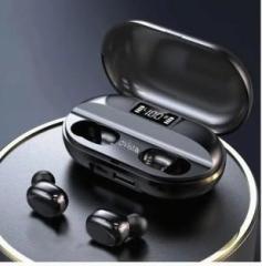 Sai Enterprises T2 TWS Earphone Noise Cancelling led Display Earbuds Smart Headphones