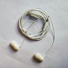 Shreevi Earphone Audio with MIC Wired White Headset Smart Headphones