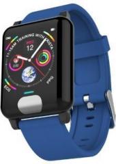 Techiso ECG+PPG Smart Fitness Health Spots Band Black Smartwatch