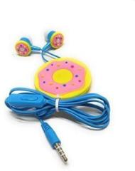 Tera13 Cute Donut Macarons Earphones Smart Headphones