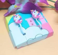 Tera13 Unicorn Earphone for Girls Kids Cartoon Stylish Earphone Smart Headphones