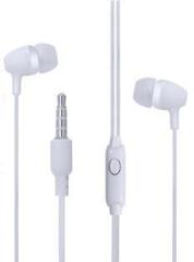 Wanzhow Wired Earphone Tangle Free, 3.5mm Jack Wired Headset Smart Headphones