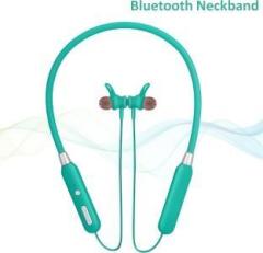 Wanzhow Wireless Neckband with 30 Hours Playtime, Bluetooth V5.0, Type C Charging Smart Headphones