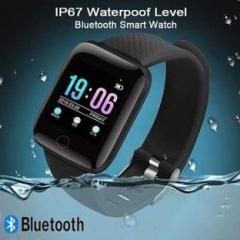 Wrapadore D 116 Bluetooth SmartWatch Band for Mens, Boys, Girls | Android & iOS Devices