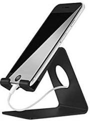 ACG Mobile Phone Aluminium Stand/Holder for Smartphones and Tablet Black