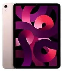 Apple iPad Air : with M1 chip, 27.69 cm Liquid Retina Display, 64GB, Wi Fi 6, 12MP front/12MP Back Camera, Touch ID, All Day Battery Life Pink