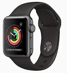Apple Watch Series 3 Space Grey Aluminium Case with Black Sport Band
