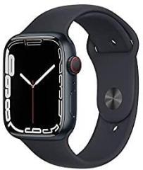 Apple Watch Series 7 Midnight Aluminium Case with Midnight Sport Band Regular