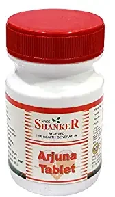 Ayucine Forever Shree Shankar Ayurvedic Pharmacy Arjuna Tablet 120 tab x Pack of 6