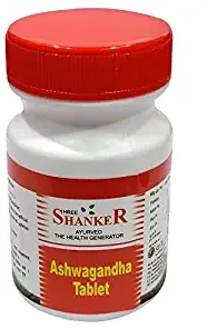 Ayucine Forever Shree Shanker Ayurvedic Pharmacy Ashwagandha Tablet 120 tab x Pack of 3