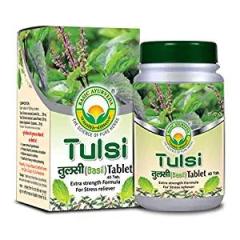 BASIC AYURVEDA Tulsi 40 Tablets Pack Of 4 | Organic 100% Natural & Pure Tablet | Ayurvedic Herbal Supplement For Immunity Booster | A Powerful Blend Of Natural Ingredients Extra Strength Formula