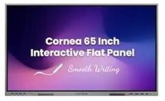 Cornea 65 Inch Interactive Flat Panel, 3840 x 2160 pixels, Multitouch LED Screen Display, for Schools, Institute or Office use