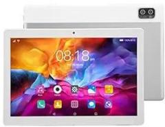 DAUF 10.1in Tablet, 5G WiFi Calling for 12 Silver MT6592 10 Cores 100 240V 5G Tablet for Study