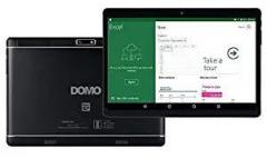 DOMO Slate SL30 OS4 10.1 inch 2G Calling Tablet PC with Dual SIM Slots, 1GB RAM, 16GB Storage, QuadCore CPU, GPS, Bluetooth Black