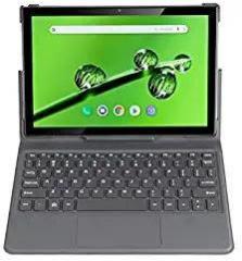 DOMO Slate SLP9KB with Trackpad Keyboard 10.1 inch Tablet with keybaord, 4GB RAM, 64GB Storage, Wi Fi + 4G LTE, Volte Calling_Grey