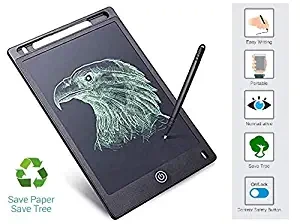 EWELL 8.5 inch E Writer LCD Writing Pad Paperless Memo Digital Tablet/Notepad/Stylus Drawing for Erase Button and Pen to Write