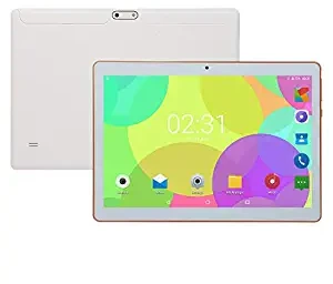 FidgetGear 10.1 inch 4G LTE Tablet Android 8.0 PC 6+64G 2 SIM with GPS Tablet White US Plug