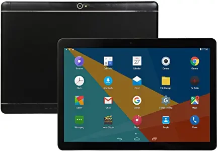 FidgetGear 10.1 inch Tablet Android 8.0 PC 8+128G ROM 2 SIM with GPS Black UK Plug