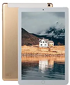 FidgetGear CE 10.1 Inch Android 8.0 Ten Core Tablet PC 64GB WiFi Bluetooth HD Touch Screen Gold US Plug