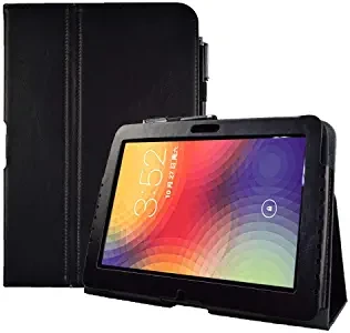 Google Nexus 10 Tablet Case PU Bracket Case with Free Pen and Magnetic Closure Performance Fits to Google Nexus 10 by Samsung