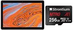 HUAWEI MediaPad T5 Tablet Black + Strontium Nitro A1 256GB Micro SDXC Memory Card 100MB/s A1 UHS I U3 Class 10 with High Speed Adapter