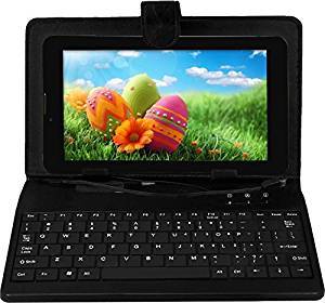 IKALL N1 Dual Sim Calling Tablet with 2800 mAh Battery Capacity with Keyboard Black