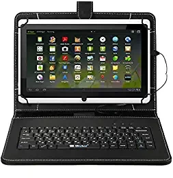 IKALL N7 WiFi Tablet with Keyboard with 7 Inch Display, 2GB Ram, 16GB Internal Storage