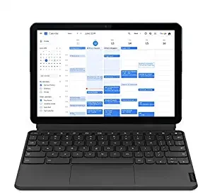 Lenovo Ideapad Duet Chromebook Tablet, Ice Blue, Iron Grey