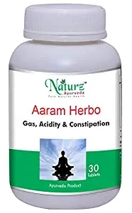 Naturz Ayurveda Aaram Herbo Tablet 30 Tablets Constipation