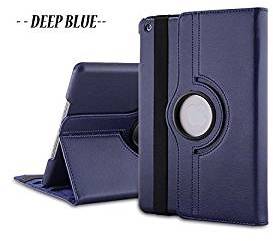 Nv 360 Degree Rotating Magnetic Leather Case Cover Stand for Apple Ipad Mini 2 3