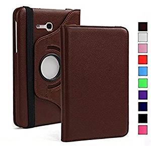 Nv 360 Degree Rotating PU Leather Smart Magnetic Stand Flip Case Cover for Samsung Galaxy Tab J Max/Tab A 7.0 inch T285 T280