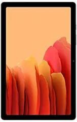 Samsung Galaxy Tab A7 26.31 cm, Slim Metal Body, Quad Speakers with Dolby Atmos, RAM 3 GB, ROM 32 GB expandable, Wi Fi only, Gold