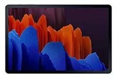 Samsung Galaxy Tab S7+ 31.5 cm Super AMOLED 120 Hz Display, S Pen in Box, Quad Speakers, 6 GB RAM 128 GB ROM, Wi Fi Tablet, Mystic Black