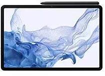 Samsung Galaxy Tab S8 27.94 cm Display, RAM 8 GB, ROM 128 GB Expandable, S Pen in Box, Wi Fi Tablet, Silver
