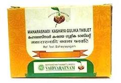 Vaidyaratnam Maharasnadi Kashaya Gulika 100 Tablet with Dwakan Yashtimadhu Ghanvati