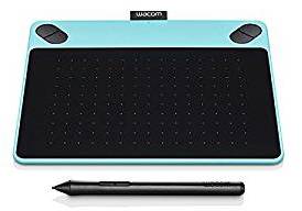 Wacom CTL 490/B0 CX Draw Pen Tablet, Mint Blue