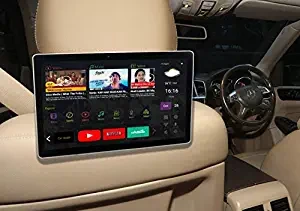 Zoomscreens Car Entertainment System Back Seat Android Tablet Ready to Install with Universal Mount