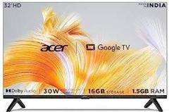 Acer 32 inch (80 cm) Advanced I Series Google AR32GR2841HDFL (Black) Smart HD Ready LED TV