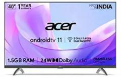 Acer 40 inch (100 cm) P Series AR40AR2841FDFL (Black) Android Smart Full HD LED TV