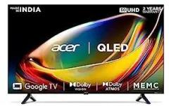 Acer 50 inch (126 cm) V Series Google AR50GR2851VQD (Black) Smart 4K Ultra HD QLED TV