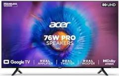 Acer 50 inch (127 cm) H PRO Series Google AR50GR2851UDPRO (Black) Smart 4K Ultra HD LED TV