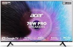 Acer 55 inch (139 cm) H PRO Series Google AR55GR2851UDPRO (Black) Smart 4K Ultra HD LED TV