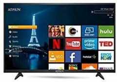 Adsun 50 inch (127 cm) 50AESL1 (Black) (2019 Model) Smart 4K Ultra HD LED TV