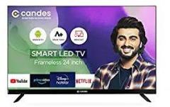 Candes 24 inch (60 cm) (PC24S001 Frameless) Smart Android HD Ready LED TV